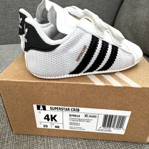 Infant / baby adidas super star shoes